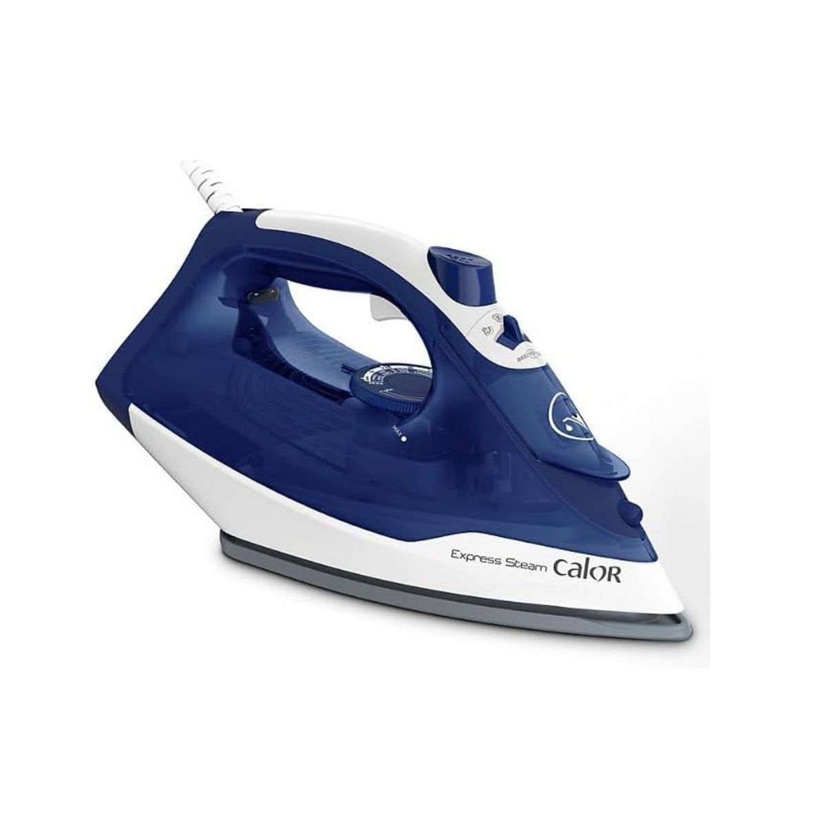 Calor Express Fer À Vapeur Semelle En Céramique 2400 W Bleu, Blanc