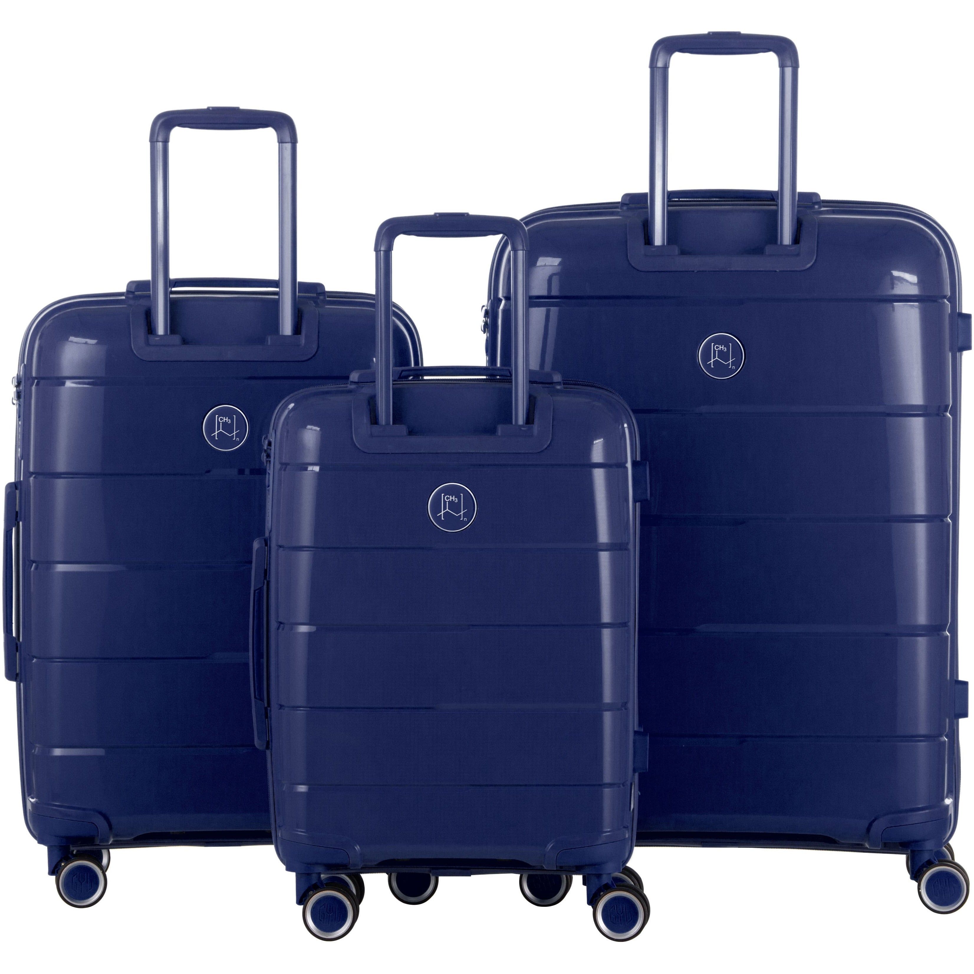 Set De 3 Valises Rigides Navy Ch3 (tailles S, M, L)