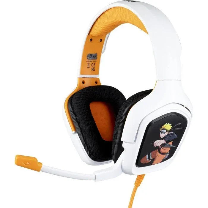 Casque Gaming - Filaire - Ps4, Ps5, Switch, Xbox One Et Series X|s - Naruto Shippuden - Microphone - Câble 1,5 M - Narut