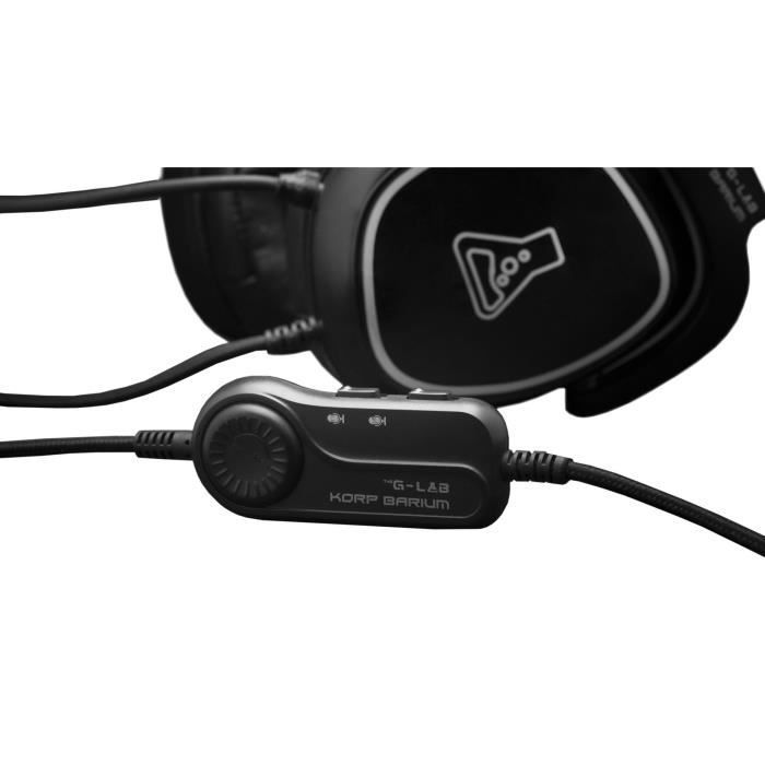 Casque Gamer Filaire - - Korp Barium - Noir