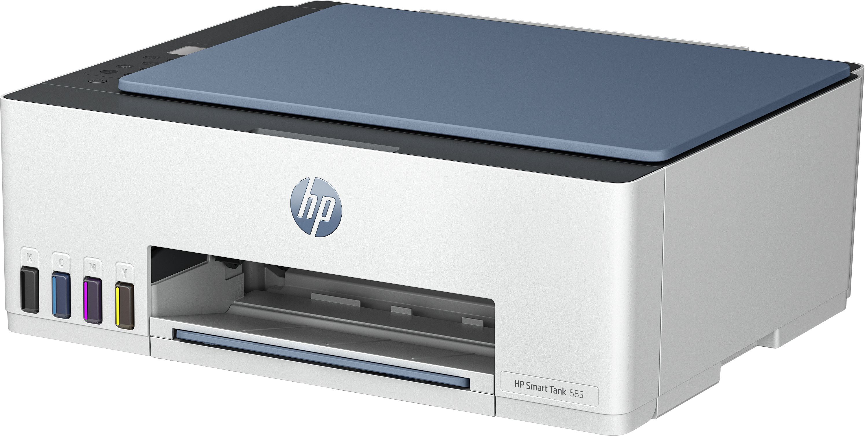 HP Smart Tank Imprimante Tout-en-un 585, Home and home office, Print, copy, scan, Wireless; High-volume printer tank; Print from phone or tablet; Scan to PDF