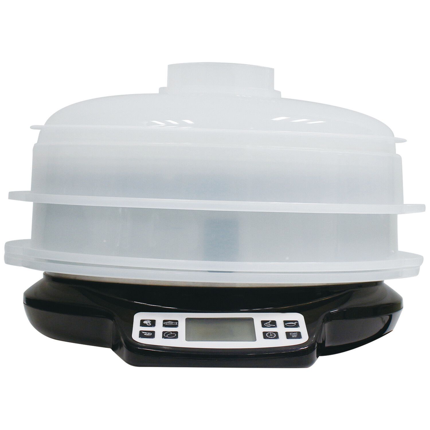 Cuiseur vapeur  - MFS09-20 - Inox/Noir MANDINE