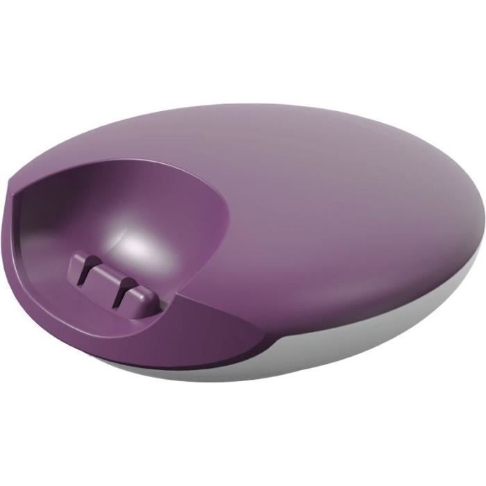 Téléphone Fixe Sans Fil - - Dect Iloa 150 Solo - Aubergine - Sans Répondeur