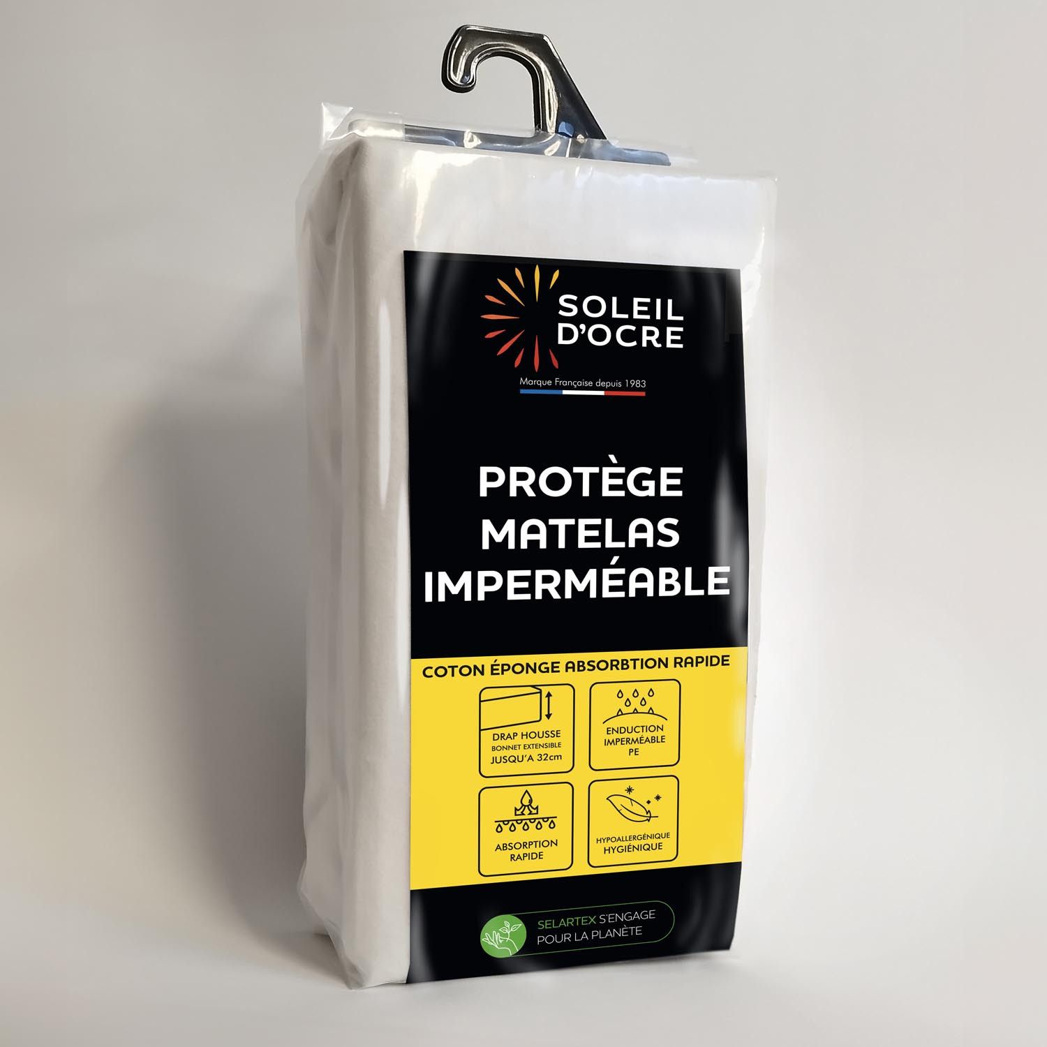 Protège Matelas Imperméable 160x200 Cm Eponge