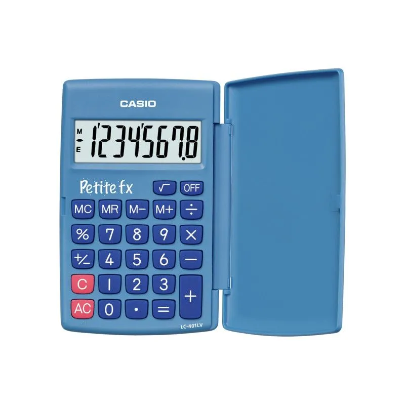 Product Image for Calculatrice Casio Petite Fx Scolaire Primaire Bleue