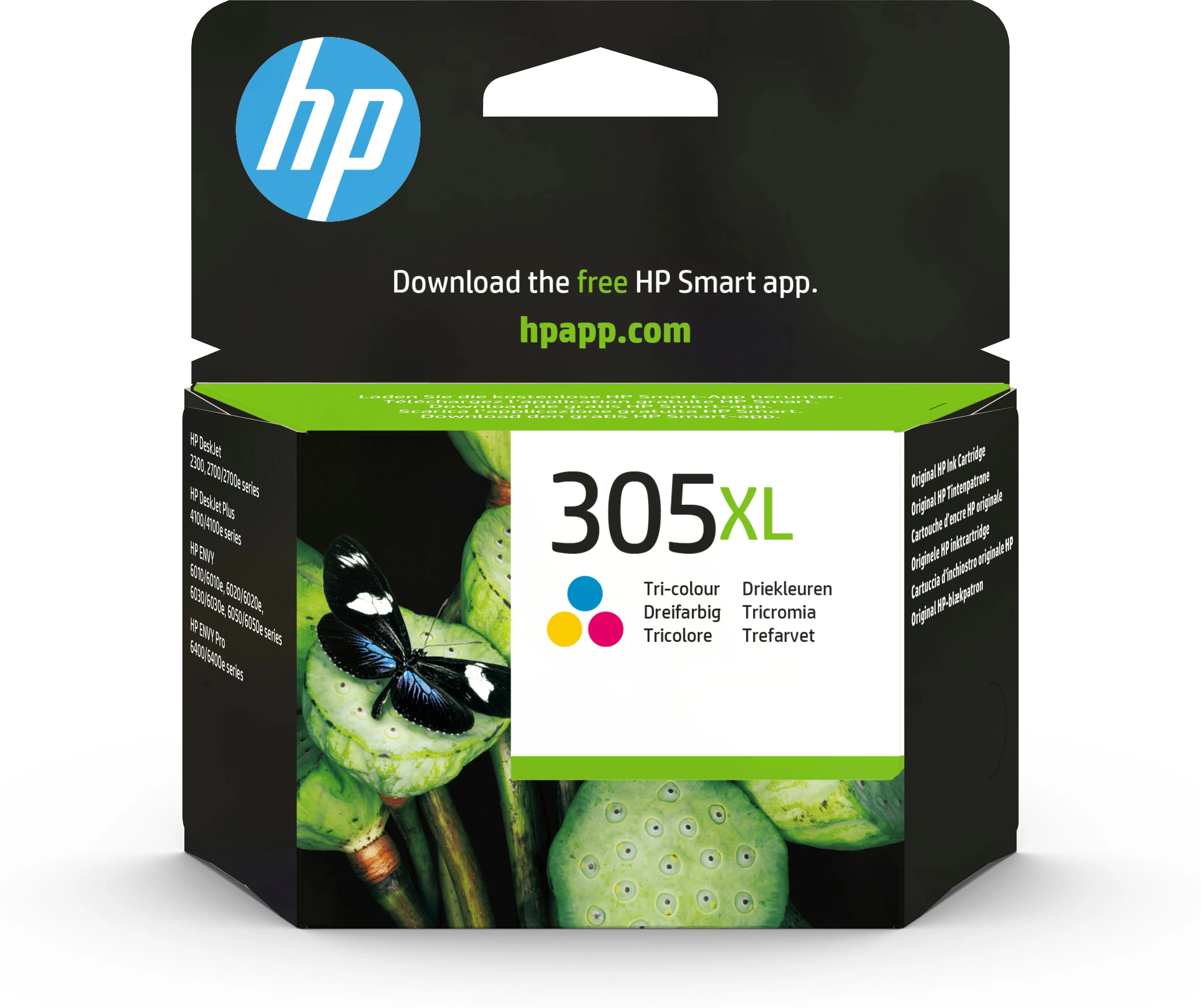 Product Image for HP Cartouche d’encre trois couleurs 305XL grande capacité authentique