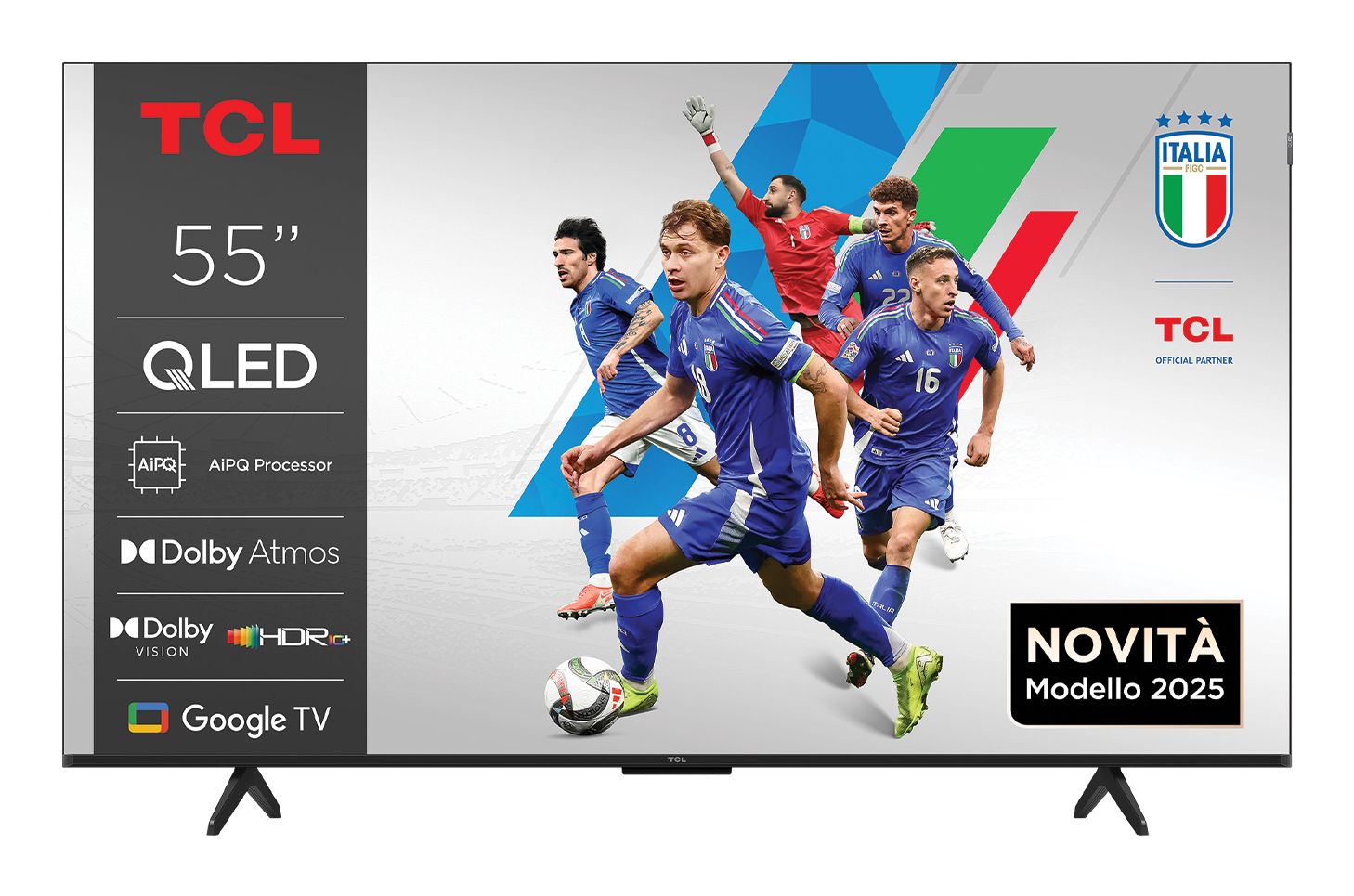 Tcl P7k 55p7k Tv 139,7 Cm (55") 4k Ultra Hd Smart Tv Wifi Métallique 450 Cd/m²