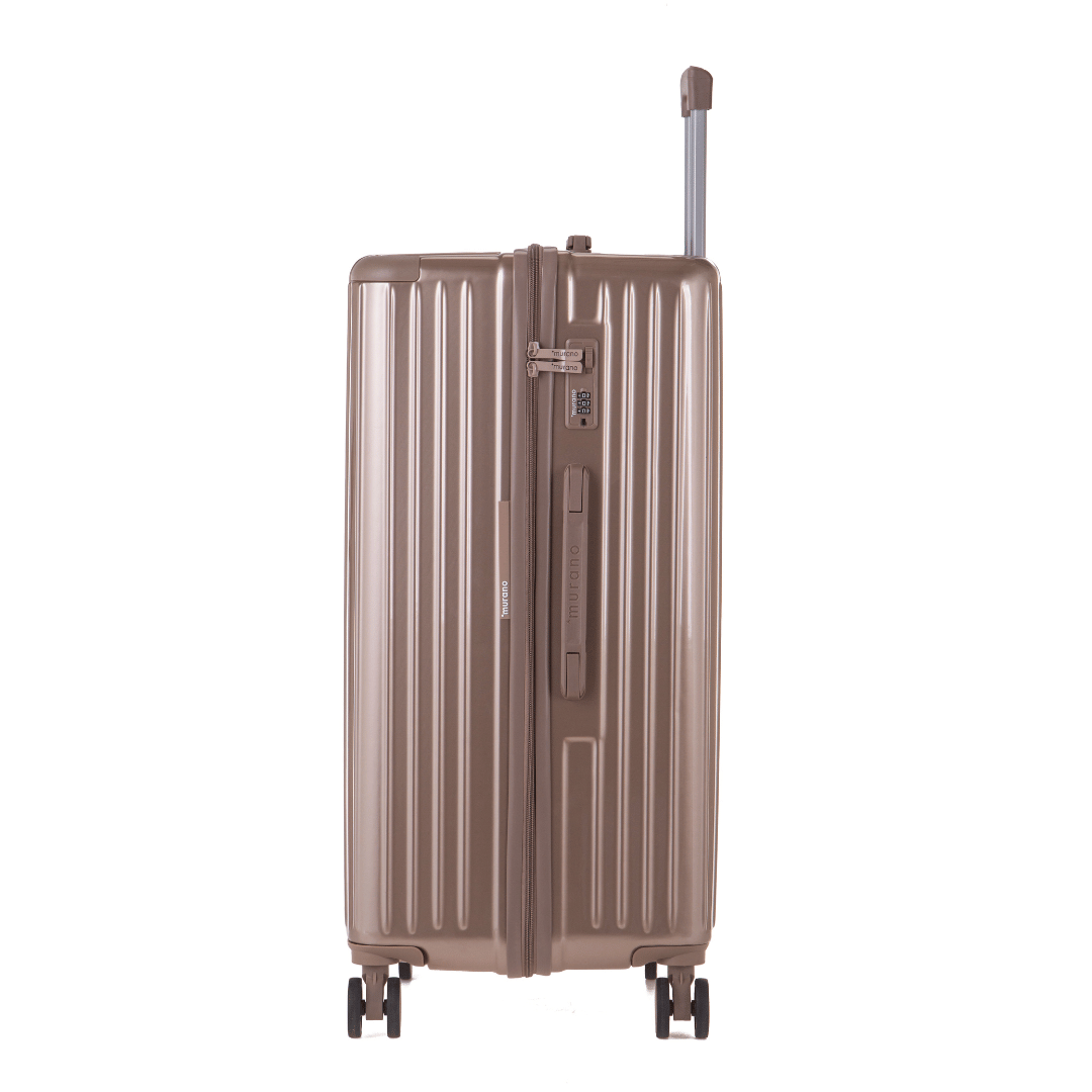 Valise Grande Rigide 76 Cm (bagage L) Rio Trunk Champagne