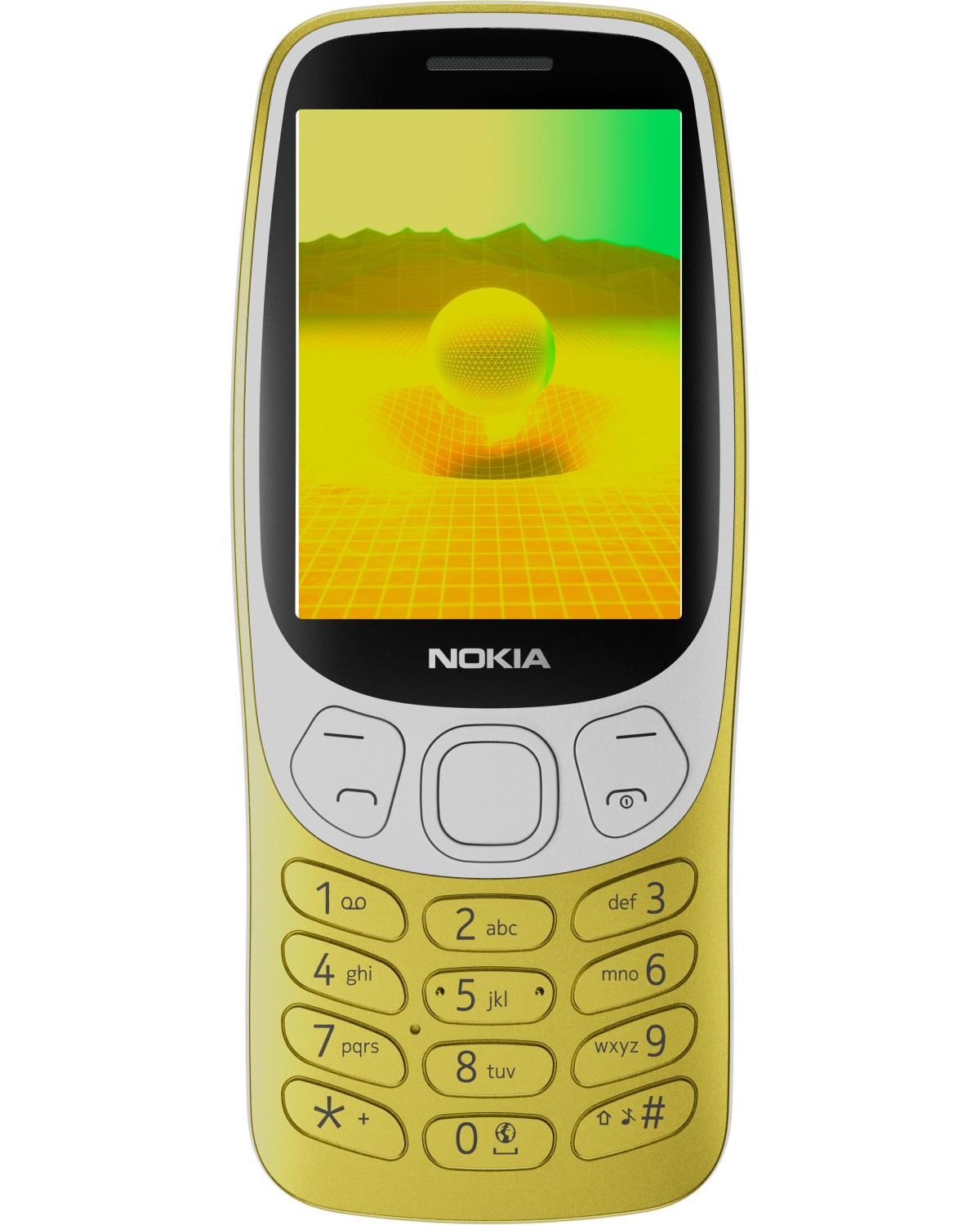 Hmd Nokia 3210 (2024) 6,1 Cm (2.4") 89 G Or Téléphone Numérique