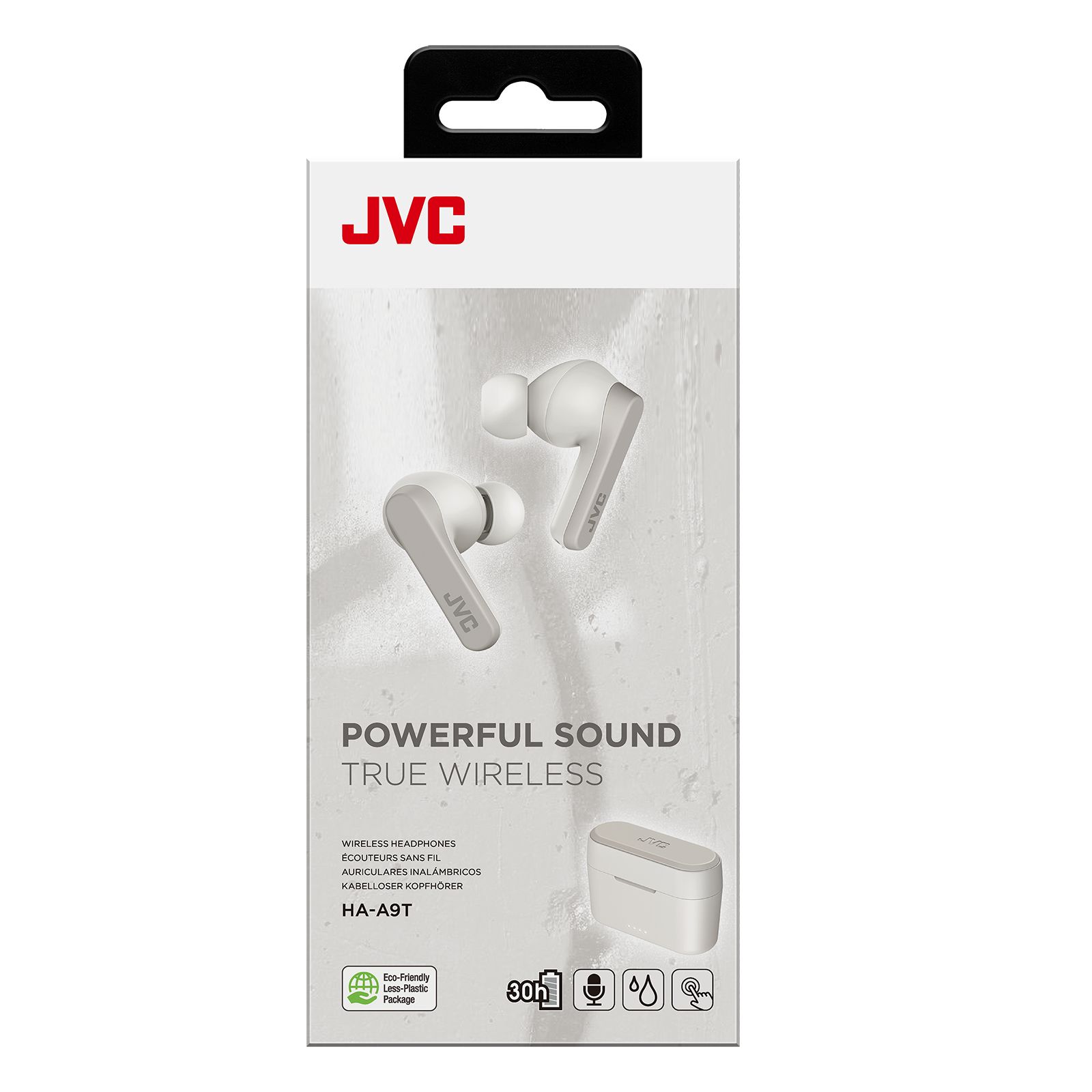 Jvc Ha-a9t Casque True Wireless Stereo (tws) Ecouteurs Appels/musique Bluetooth Blanc