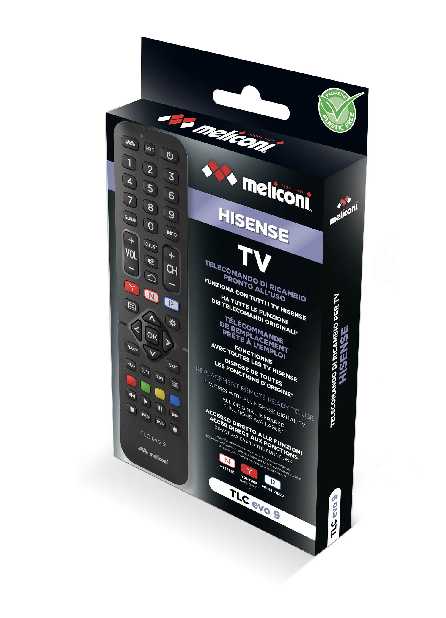 Télécommande Hisense - MEL-EVO9 MELICONI