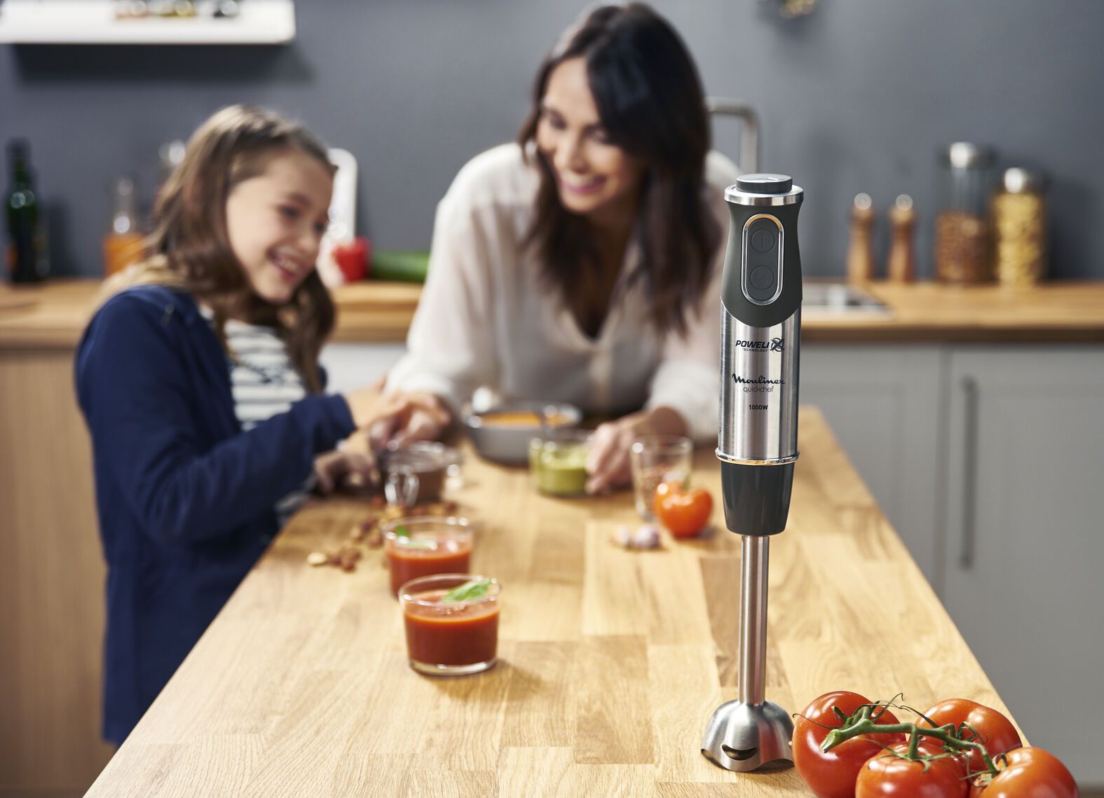 Moulinex Dd6558 0,8 L Mélangeur Par Immersion 1000 W Acier Inoxydable, Noir