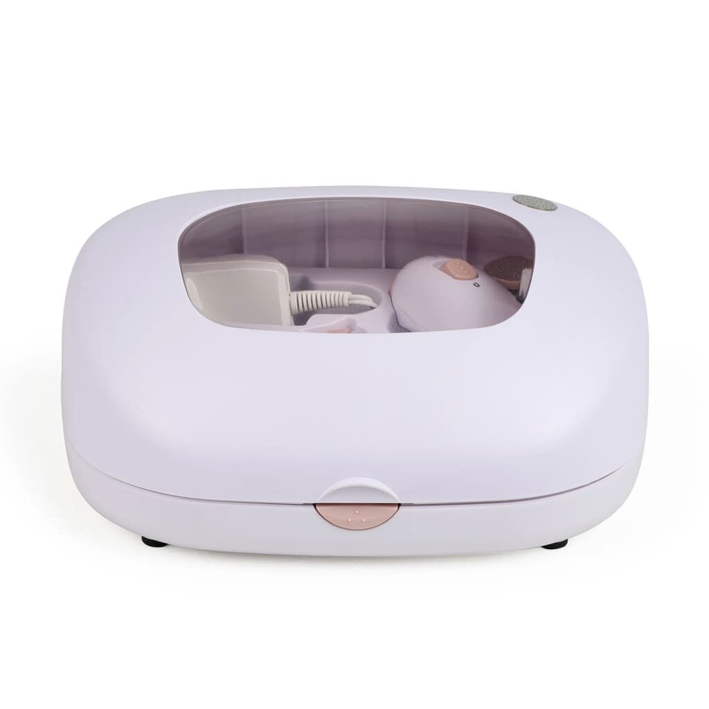 Livoo Ensemble De Manucure Et Pédicure Blanc