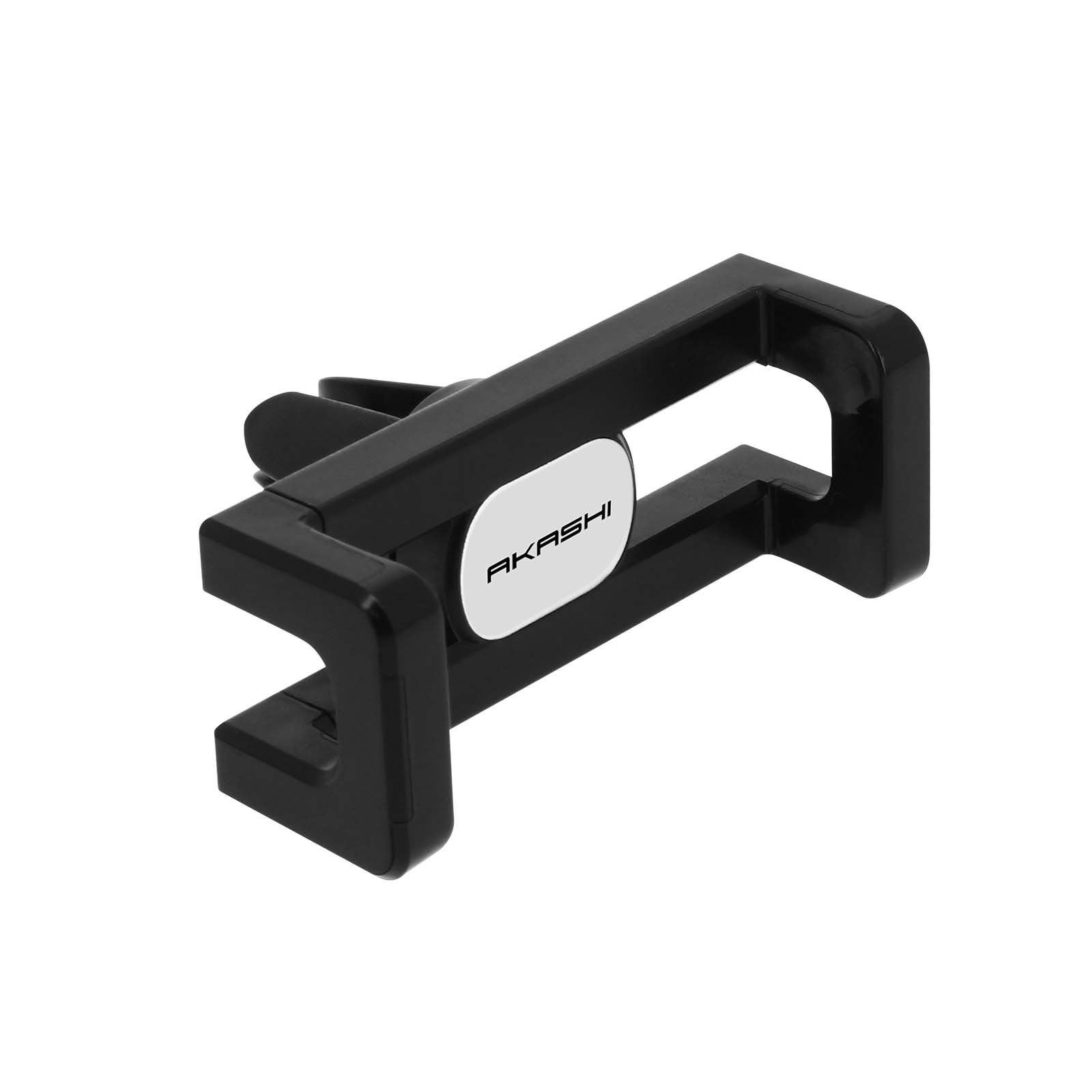 Support Voiture Grille D'aération Rotatif 360° Fonction Stand Vidéo Akashi Noir