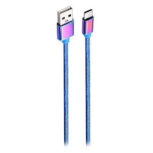 Product Image for T'nB - Câble USB - USB (M) vers 24 broches USB-C (M) - 5 V - 3 A - 2 m - Bleu