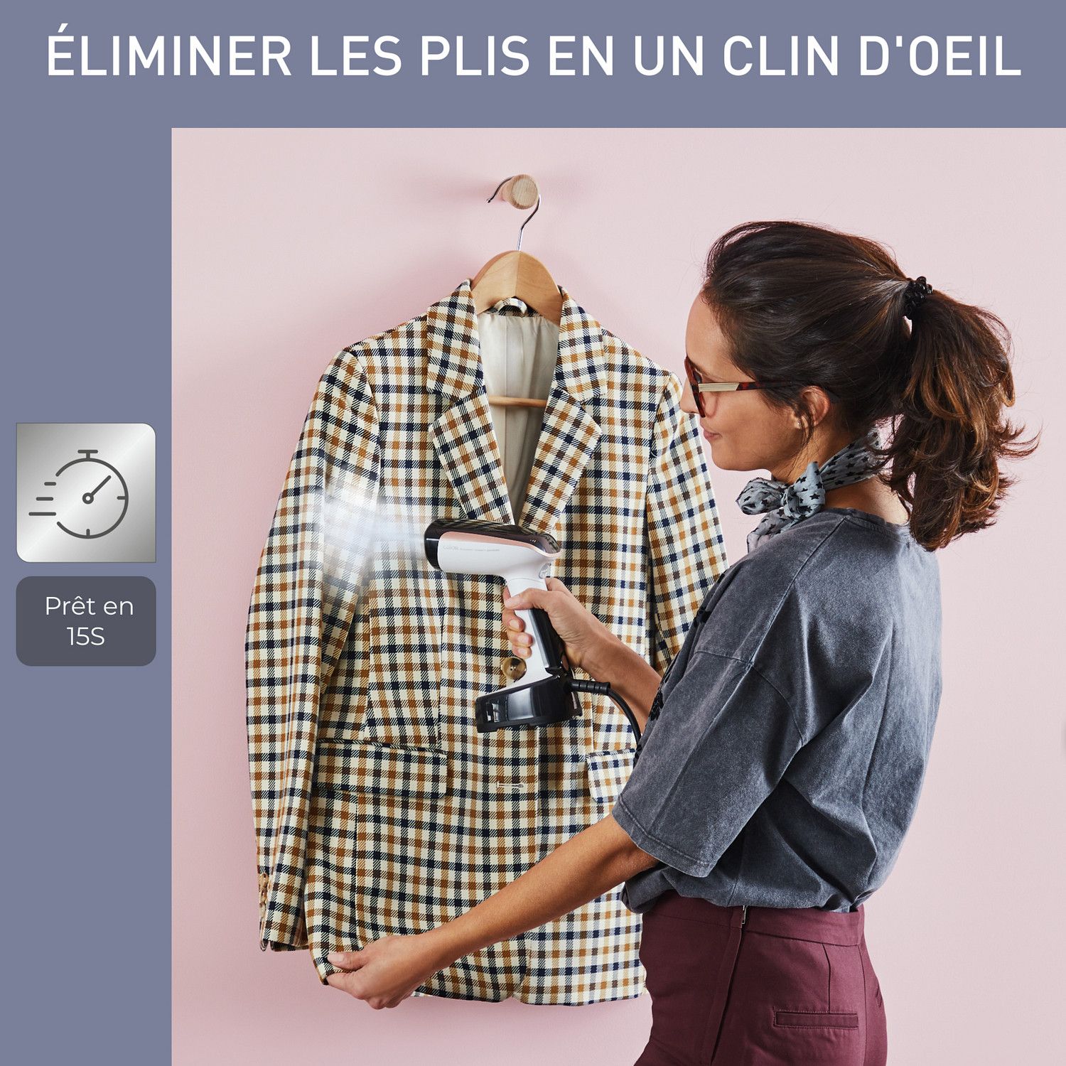 Défroisseur DT3030C0 access steam pocket CALOR