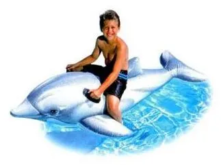 Product Image for Intex Lil' Dolphin Ride-on Jouet Gonflable