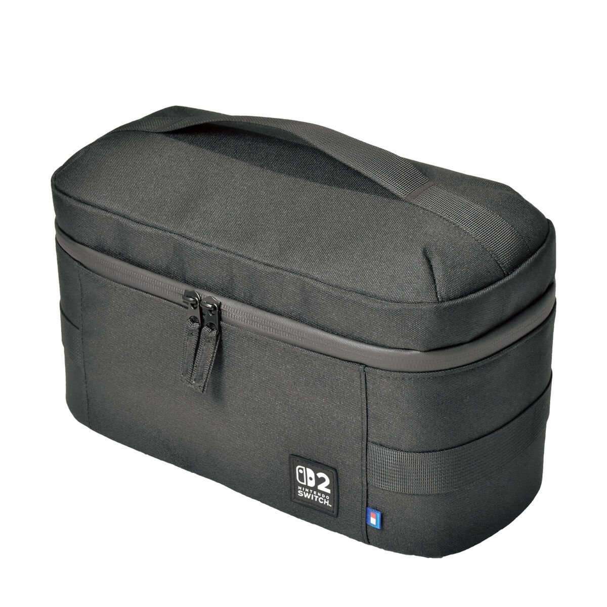 Sacoche Compact Tout-en-un De Protection Et Transport - Nintendo Switch 2 - Rangement Accessoires Et Jeux - Noir