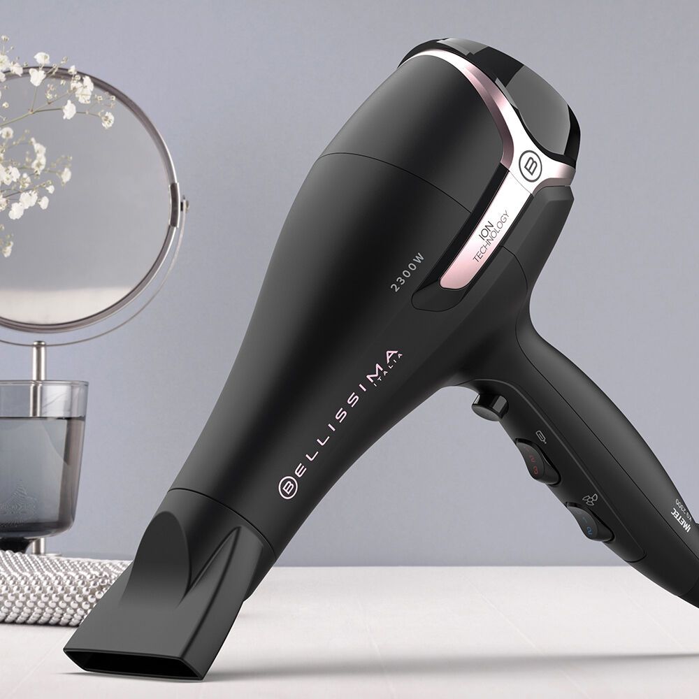 Bellissima K9 2500 Sèche-cheveux 2300 W Noir, Rose