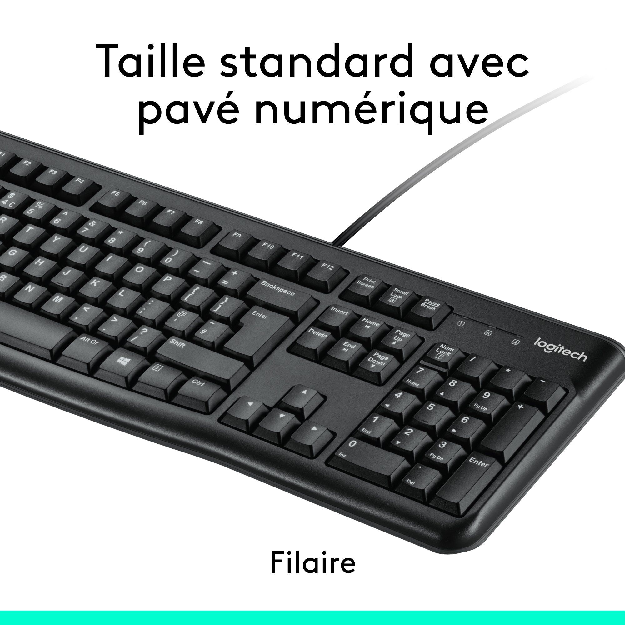 Clavier et souris MK120 LOGITECH