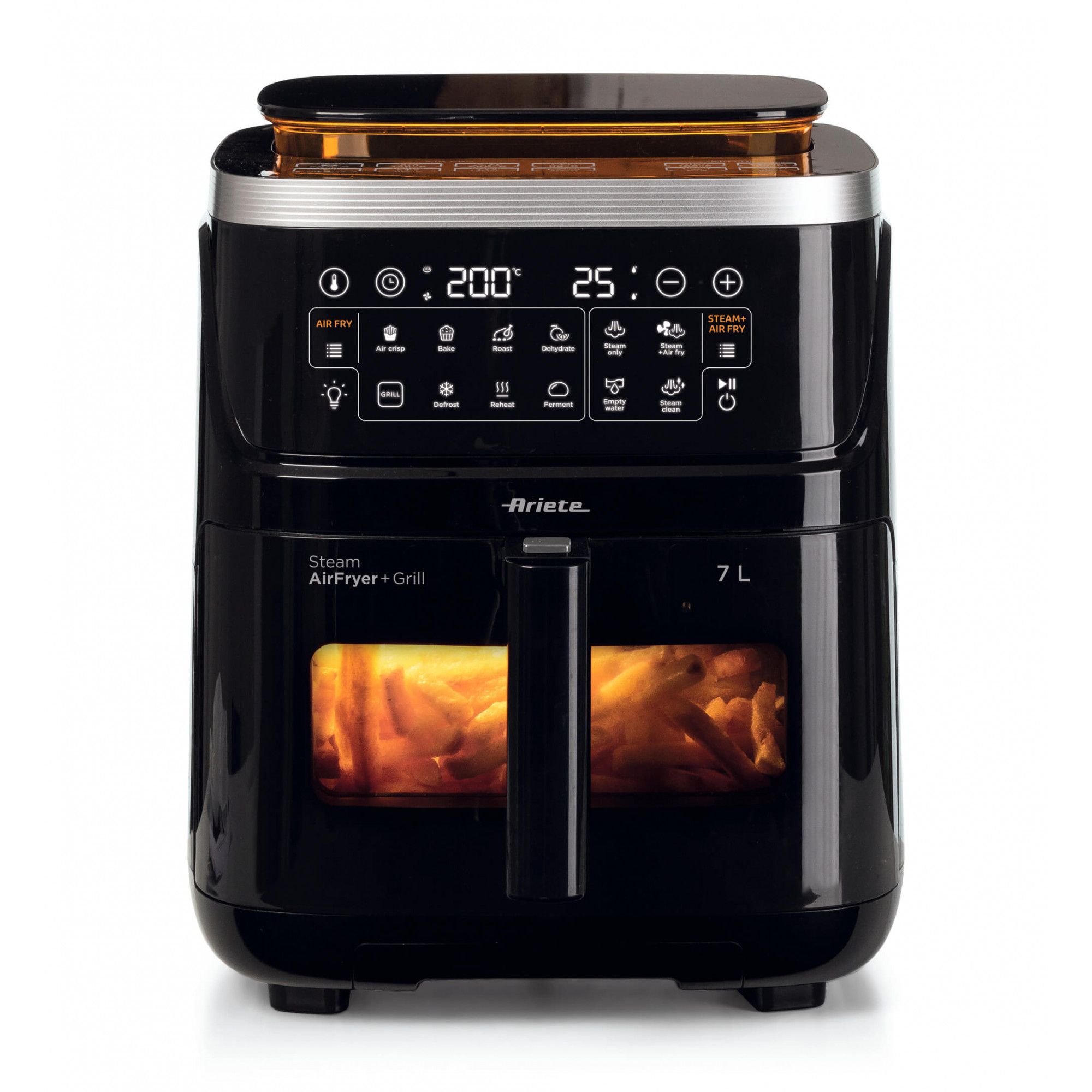 Ariete 4636/00 Unique 7 L Autonome 1700 W Friteuse D’air Chaud Noir