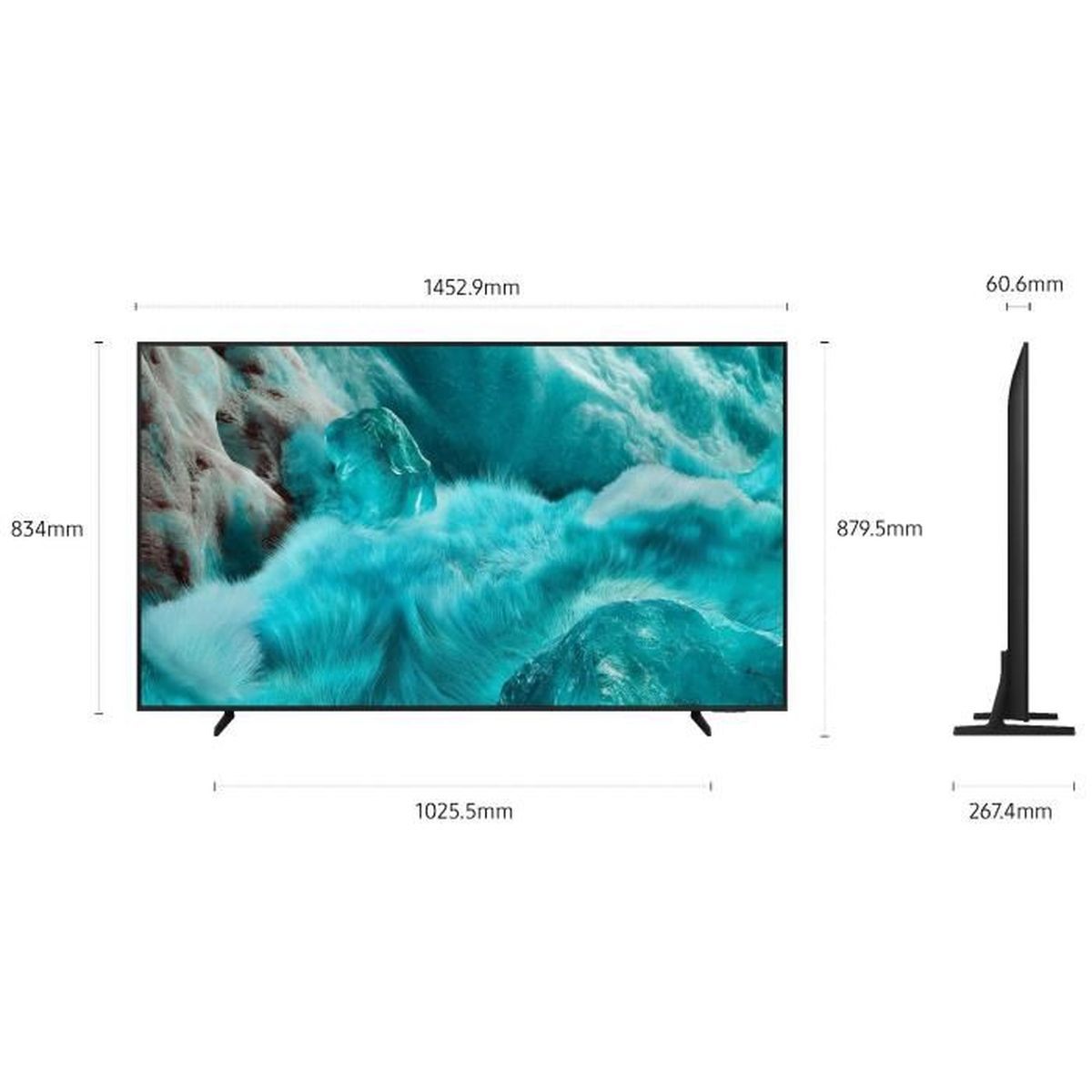 65q7f - Tv Qled 65 (165 Cm) - 4k Uhd 3840x2160 - Hdr10+ - Smart Tv - Gaming Hub - 3xhdmi - Wifi
