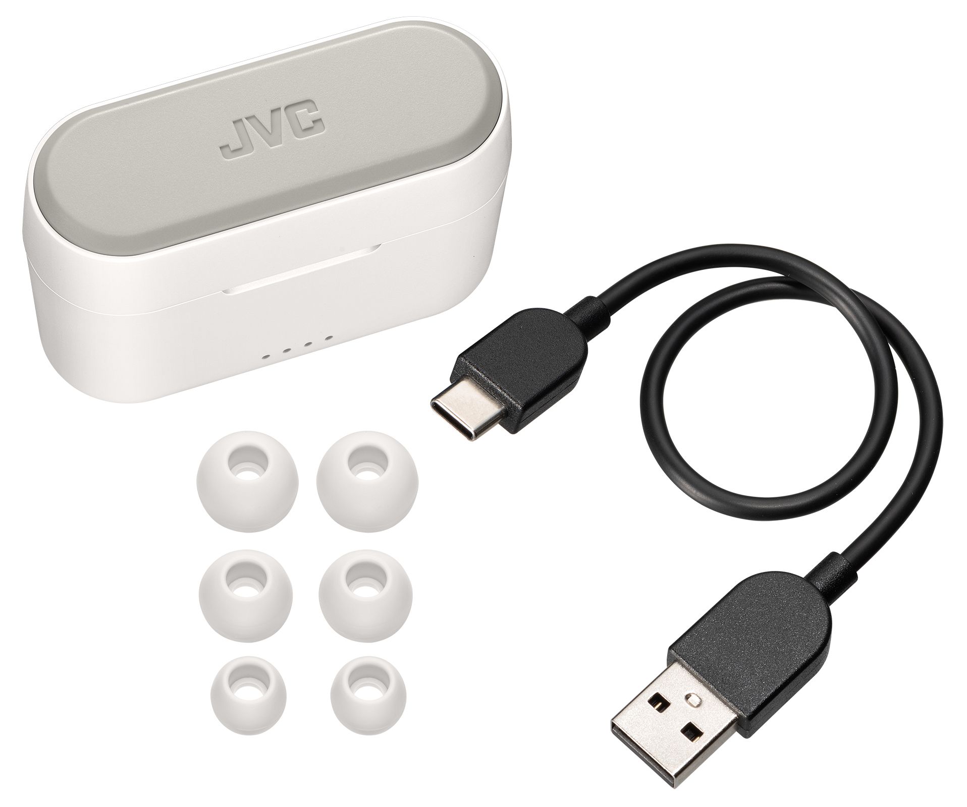 Jvc Ha-a9t Casque True Wireless Stereo (tws) Ecouteurs Appels/musique Bluetooth Blanc