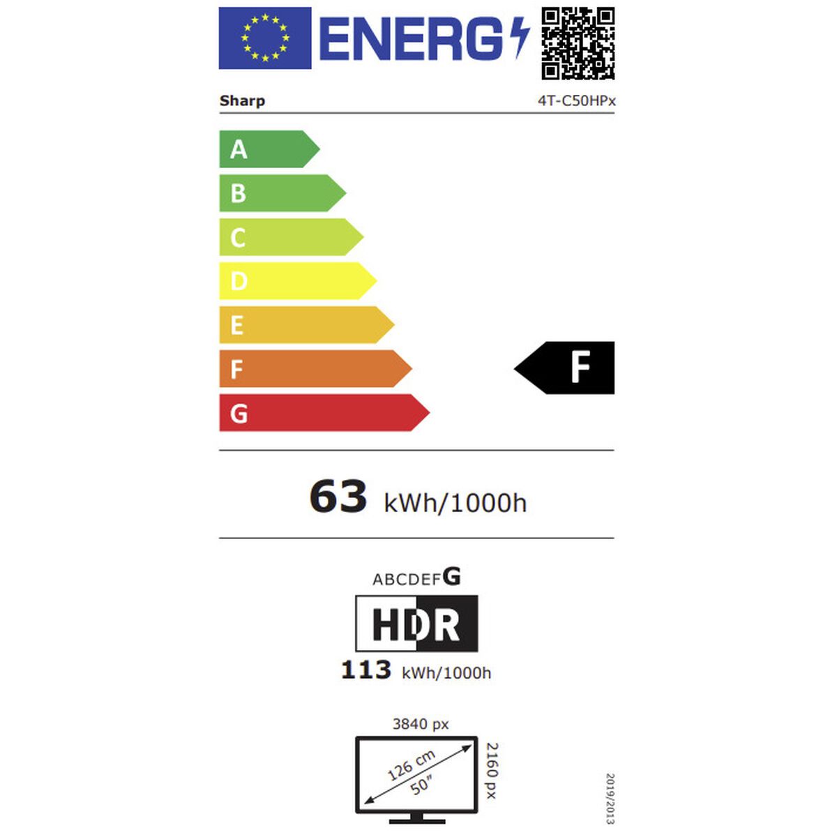Tv Intelligente Sharp 50hp5265e 50" Led 4k Ultra Hd