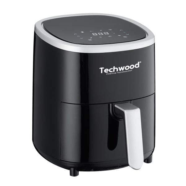 Friteuse sans huile Techwood TFR-358SHD 1200 W Noir