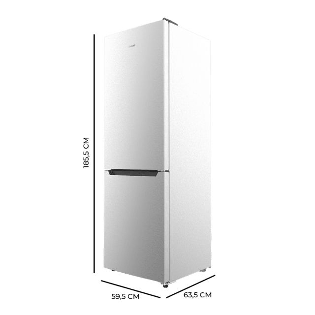 Cecotec Bolero Coolmarket Combi 322 Inox E Pose Libre 322 L Acier Inoxydable