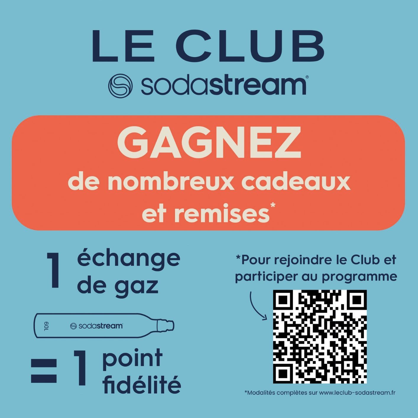 Recharge Cylindre CO2 60L SODASTREAM