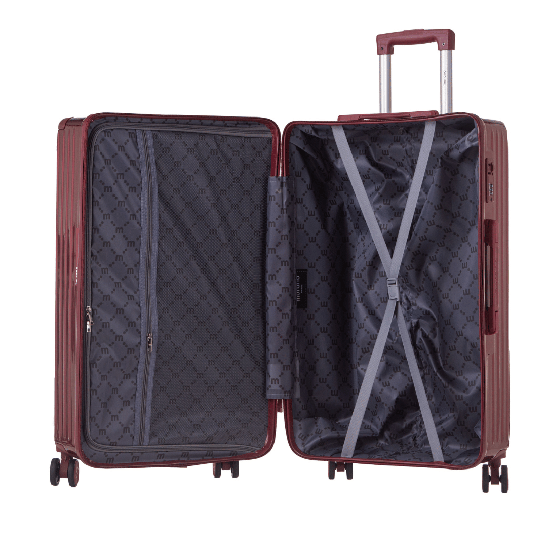 Valise Grande Rigide 76 Cm (bagage L) Rio Trunk Dark Red