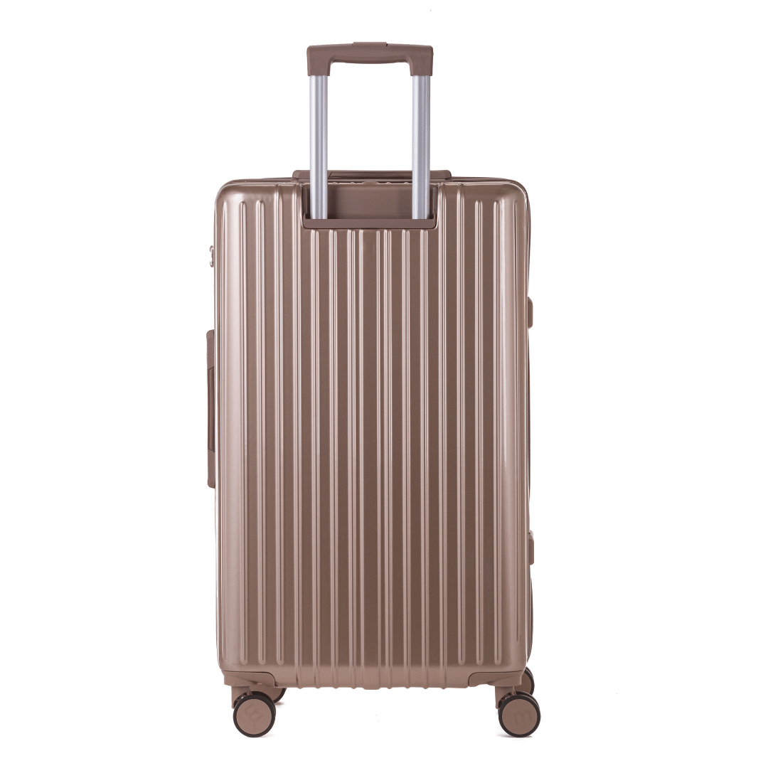 Valise Grande Rigide 76 Cm (bagage L) Rio Trunk Champagne