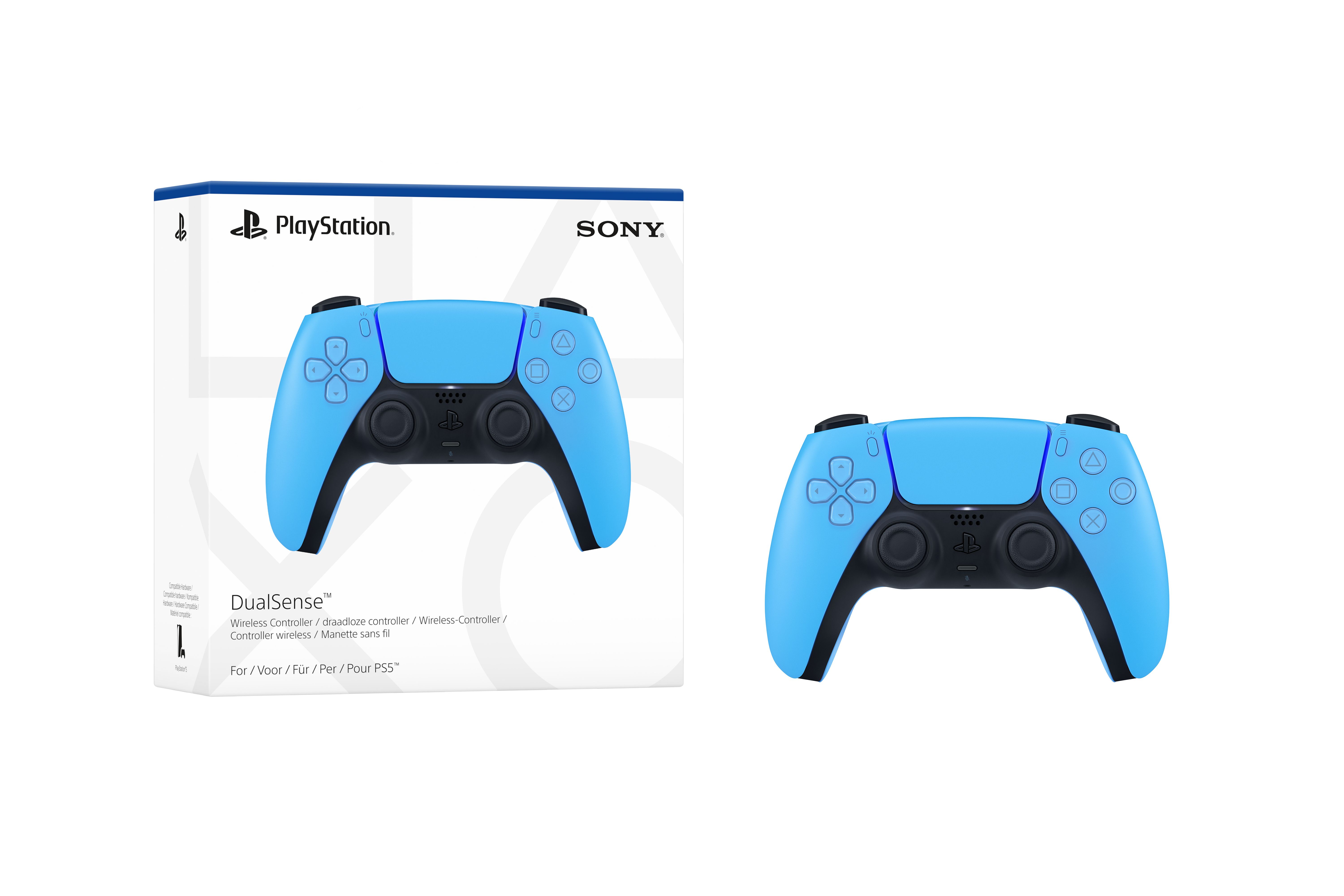 Sony Manette DualSense Starlight Blue PS5 V2
