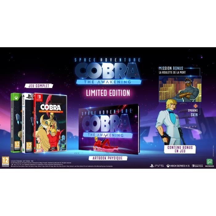 Space Adventure Cobra The Awakening - Jeu Ps5 - Edition Limitée