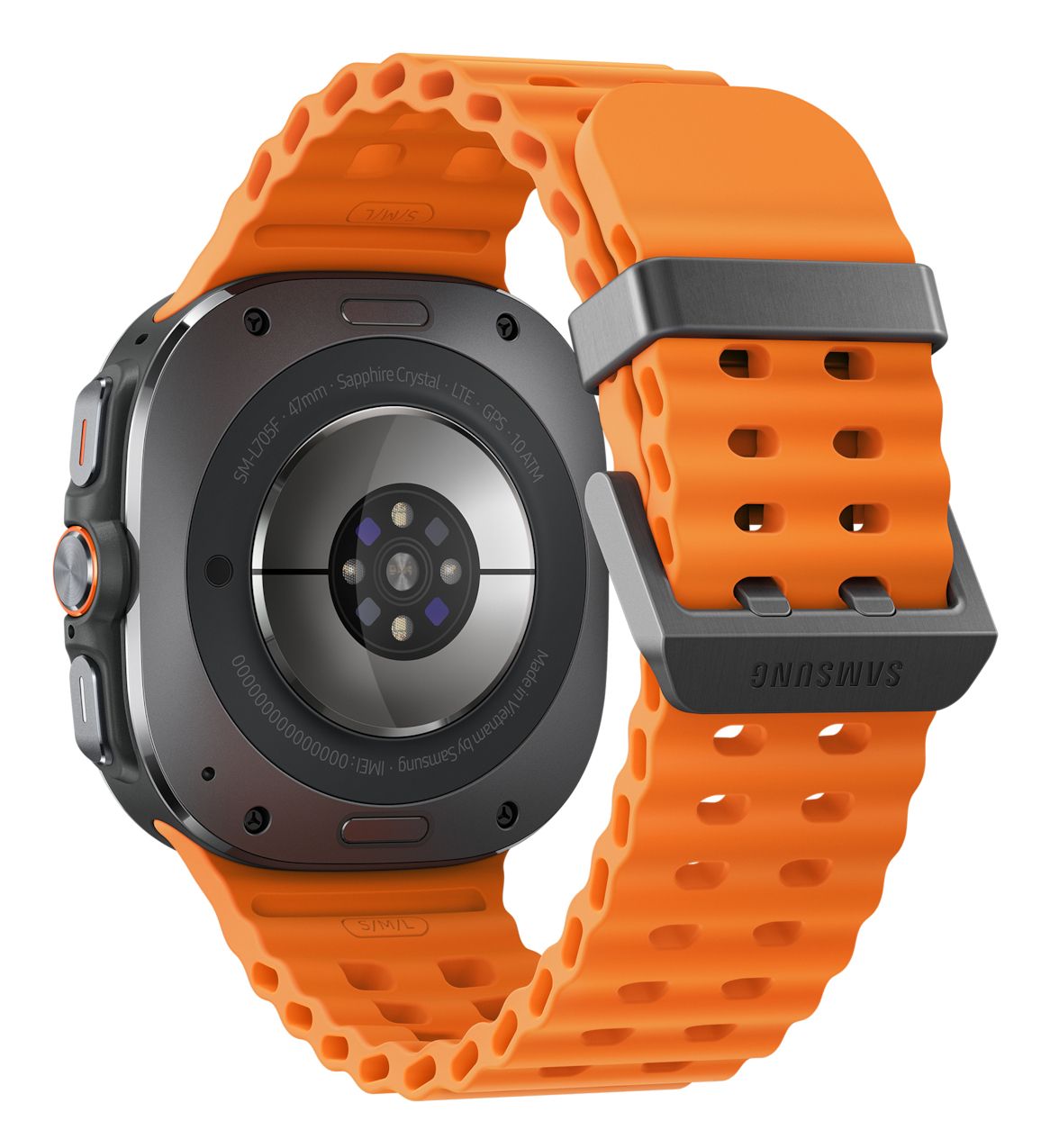 Samsung Galaxy Watch Ultra 3,81 Cm (1.5") Amoled 47 Mm Numérique 480 X 480 Pixels Écran Tactile 4g Gris Wifi Gps (satell