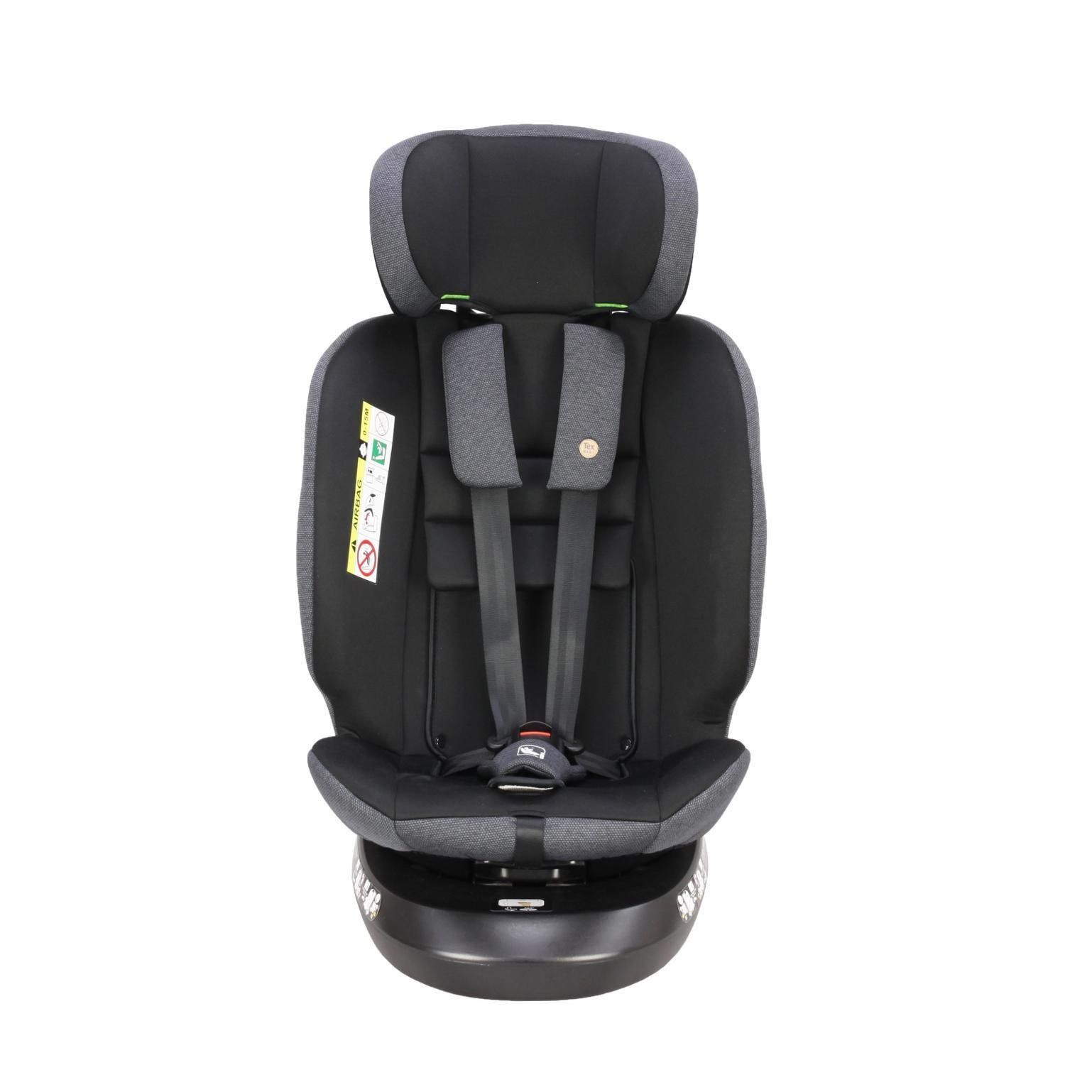 Siège auto Pivotant Isofix 40-150 cm 15 mois-12 ans TEX BABY