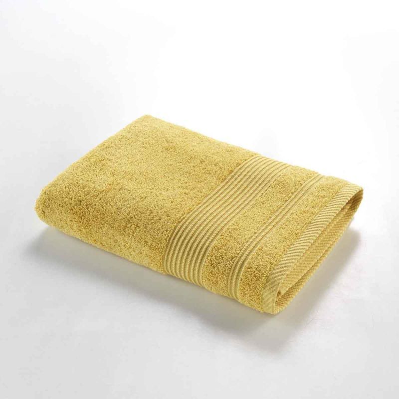Paris Prix - Drap De Douche "tendresse" 70x130cm Mimosa