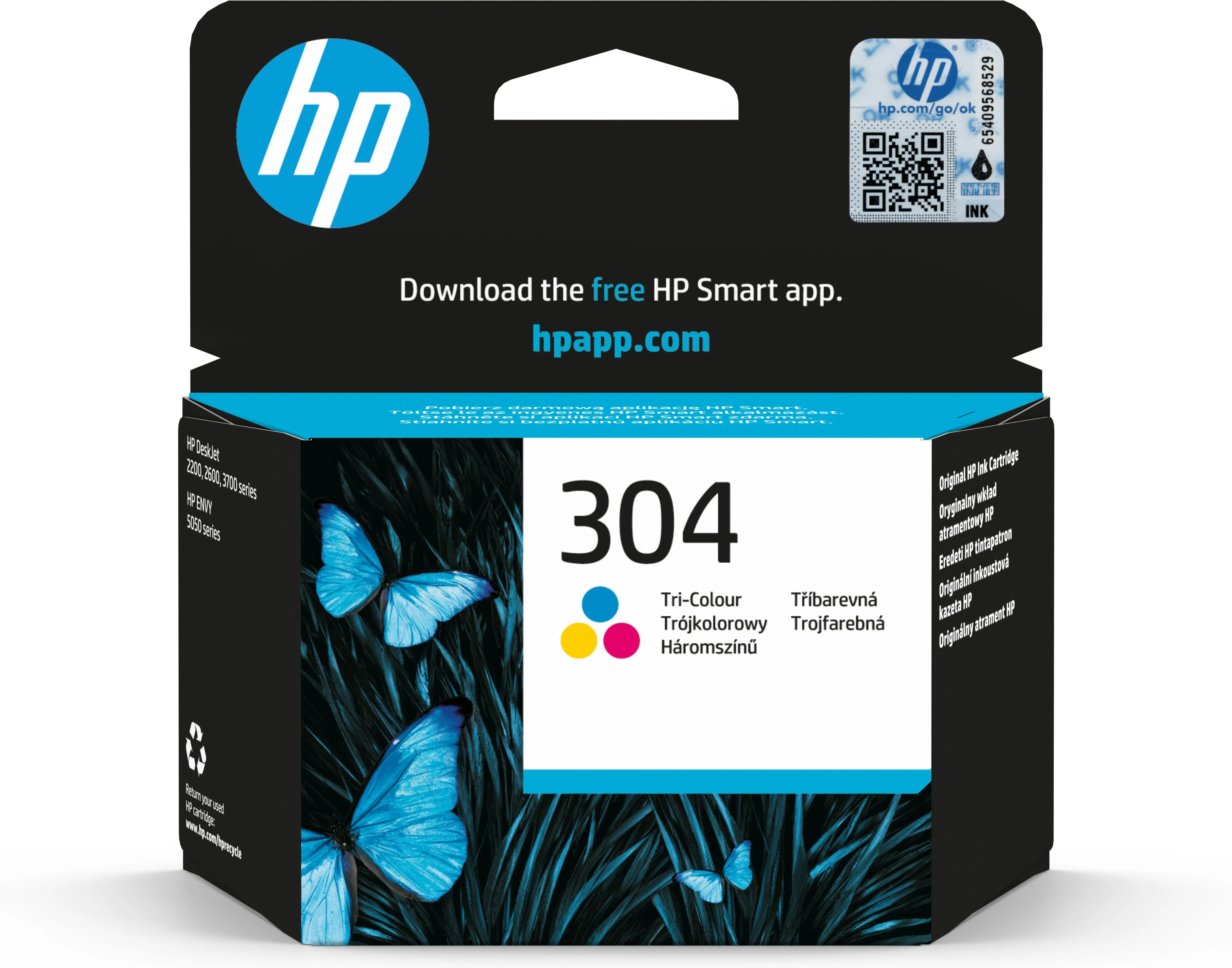 Product Image for HP 304 Cartouche d’encre trois couleurs authentique