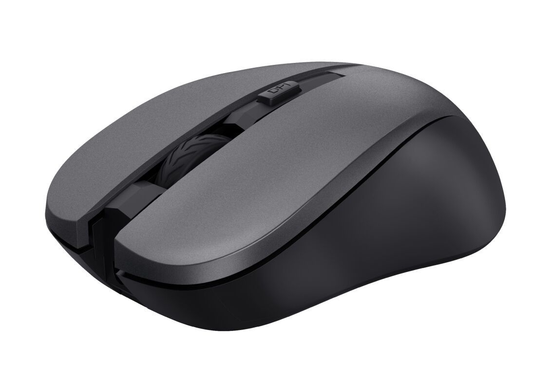Ensemble Clavier Et Souris Sans Fil Trust Trezo Confort Écoresponsable Noir