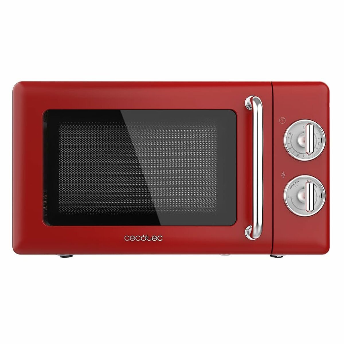 Micro Rouge Micro-ondes Cecotec Proclean 3010 Retro Rouge 700 W 20 L | Smartstore ...