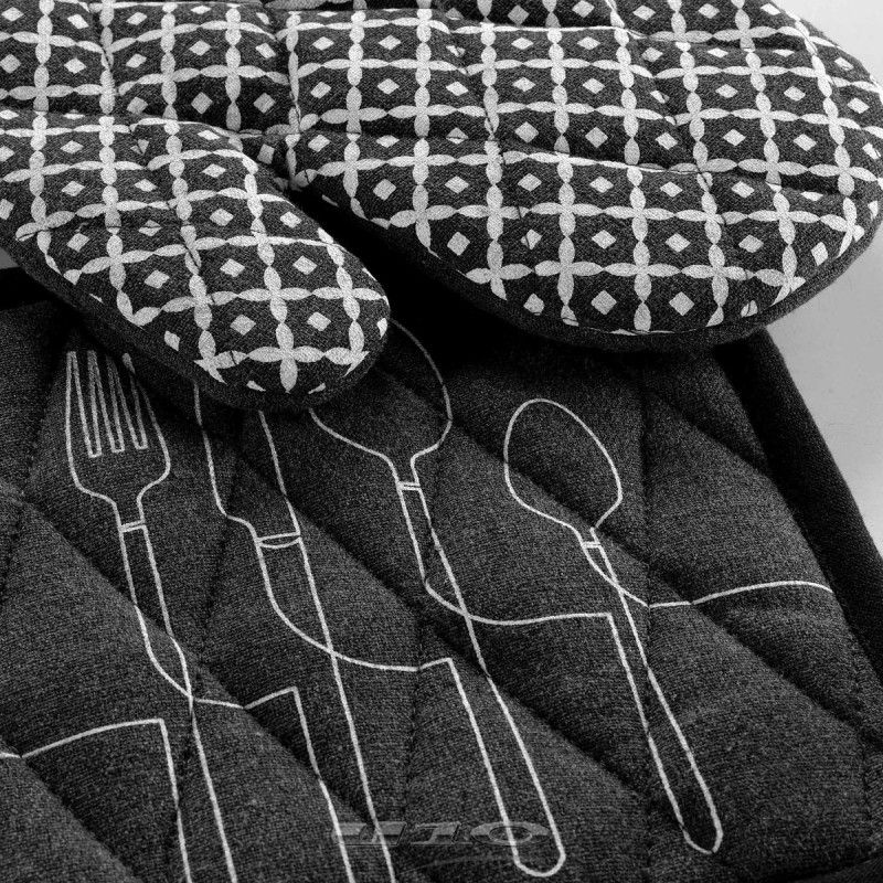 Gant & Manique Coton "cuisiline" 28cm Anthracite