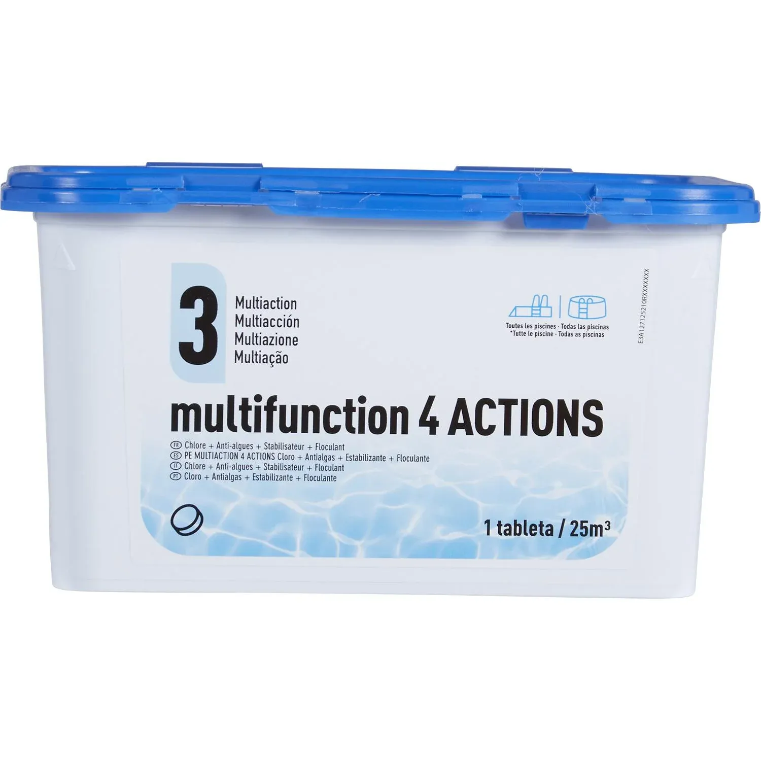 Chlore 4 Actions Prolongées en galets 1kg GRE