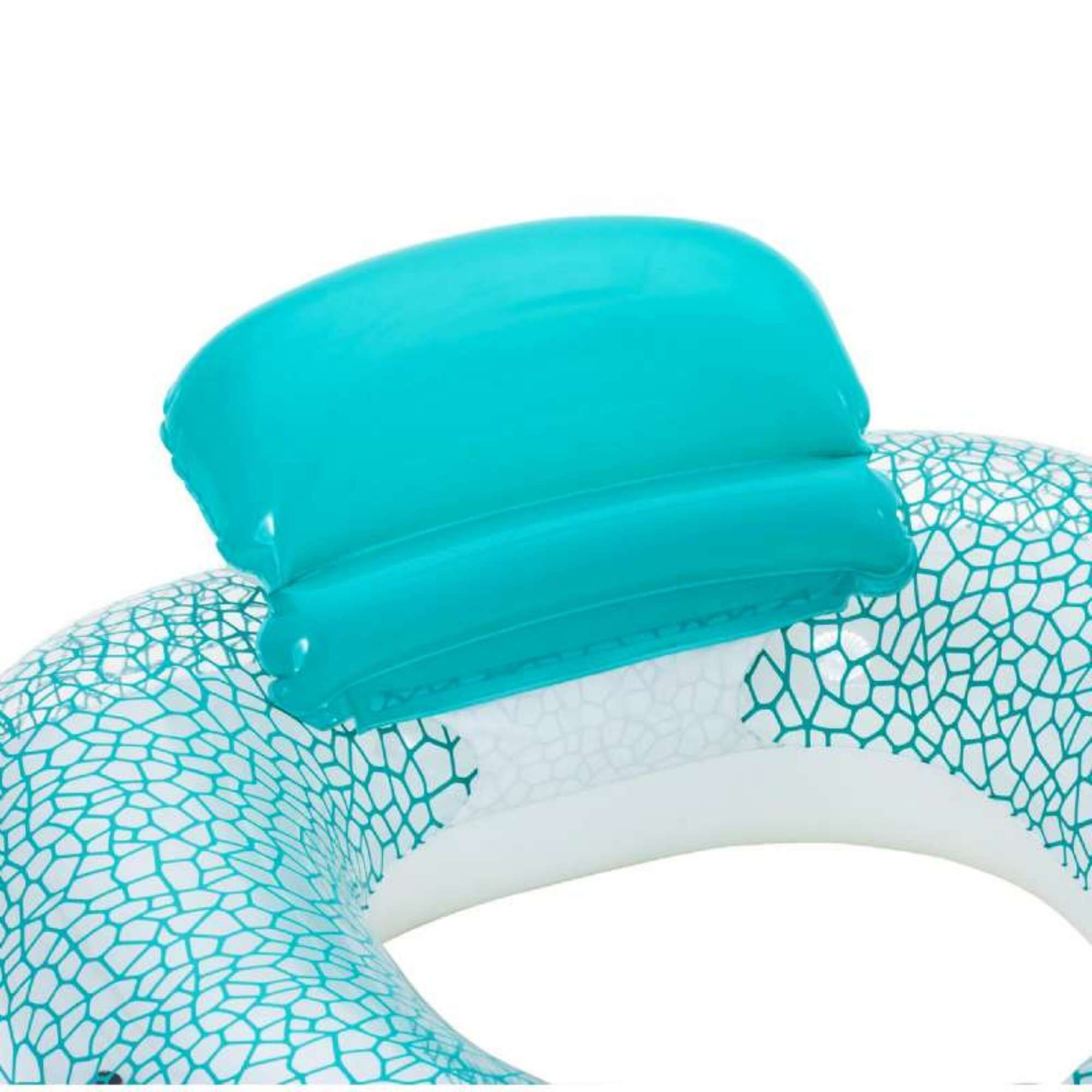 Hamac Gonflable Piscine Matelas Flottant frites de piscine gonflables ultra-résistantes idéales pour les fêtes- l'été -Avec pompe à air