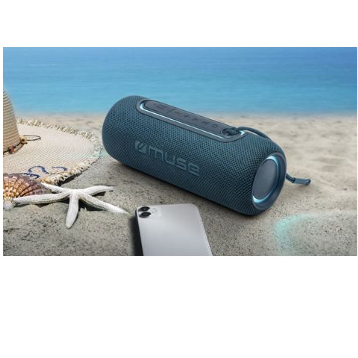 Enceinte Nomade Bluetooth Bleu Muse M780btb