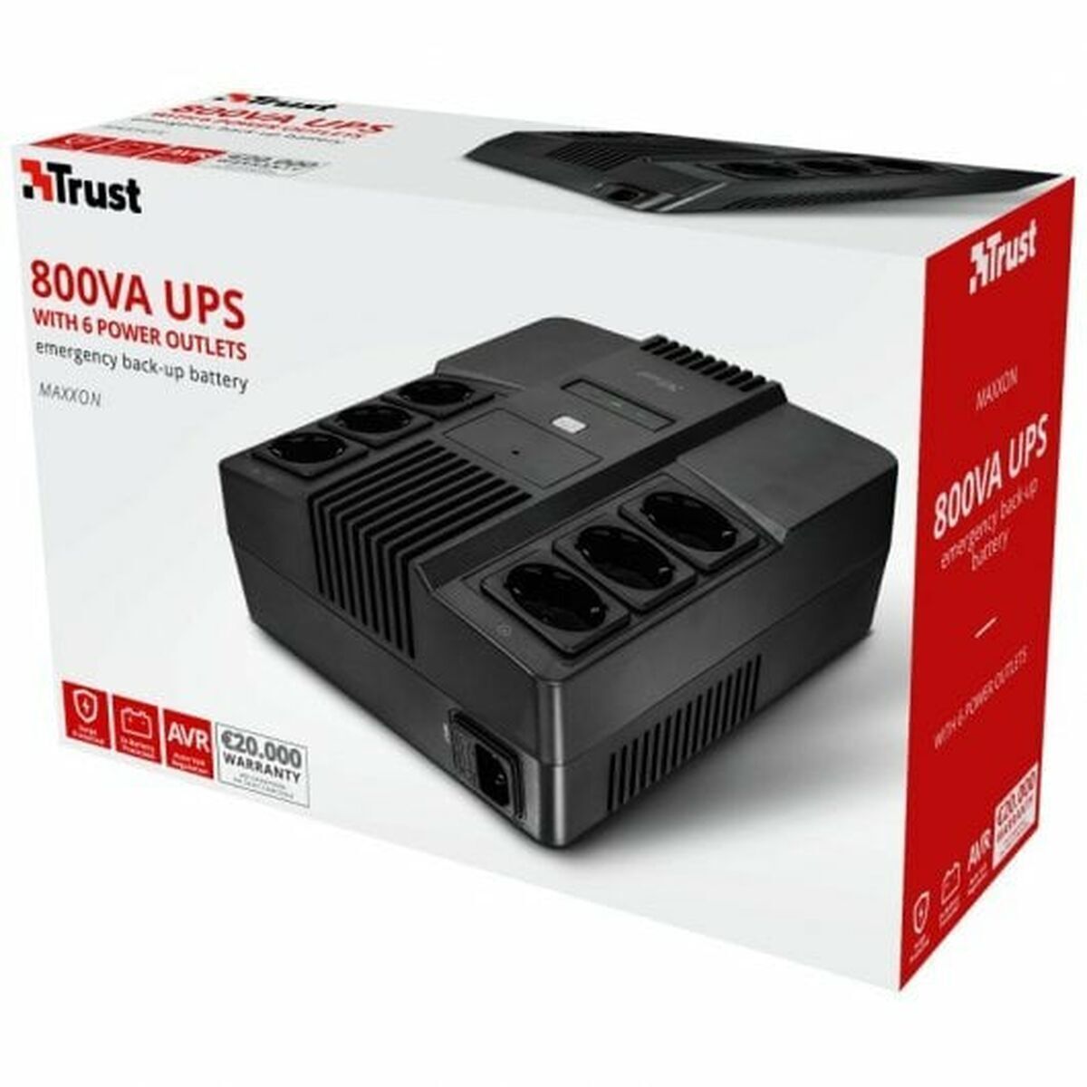 Système D'alimentation Sans Interruption Interactif Trust 23326