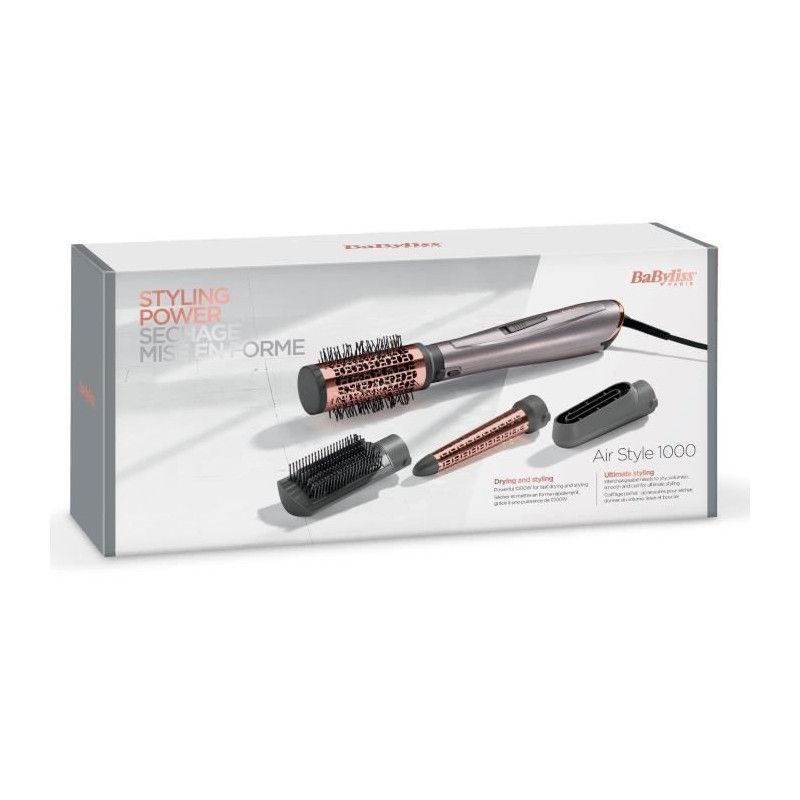 Babyliss As136e Brosse Soufflante Multistyle Air Style 1000