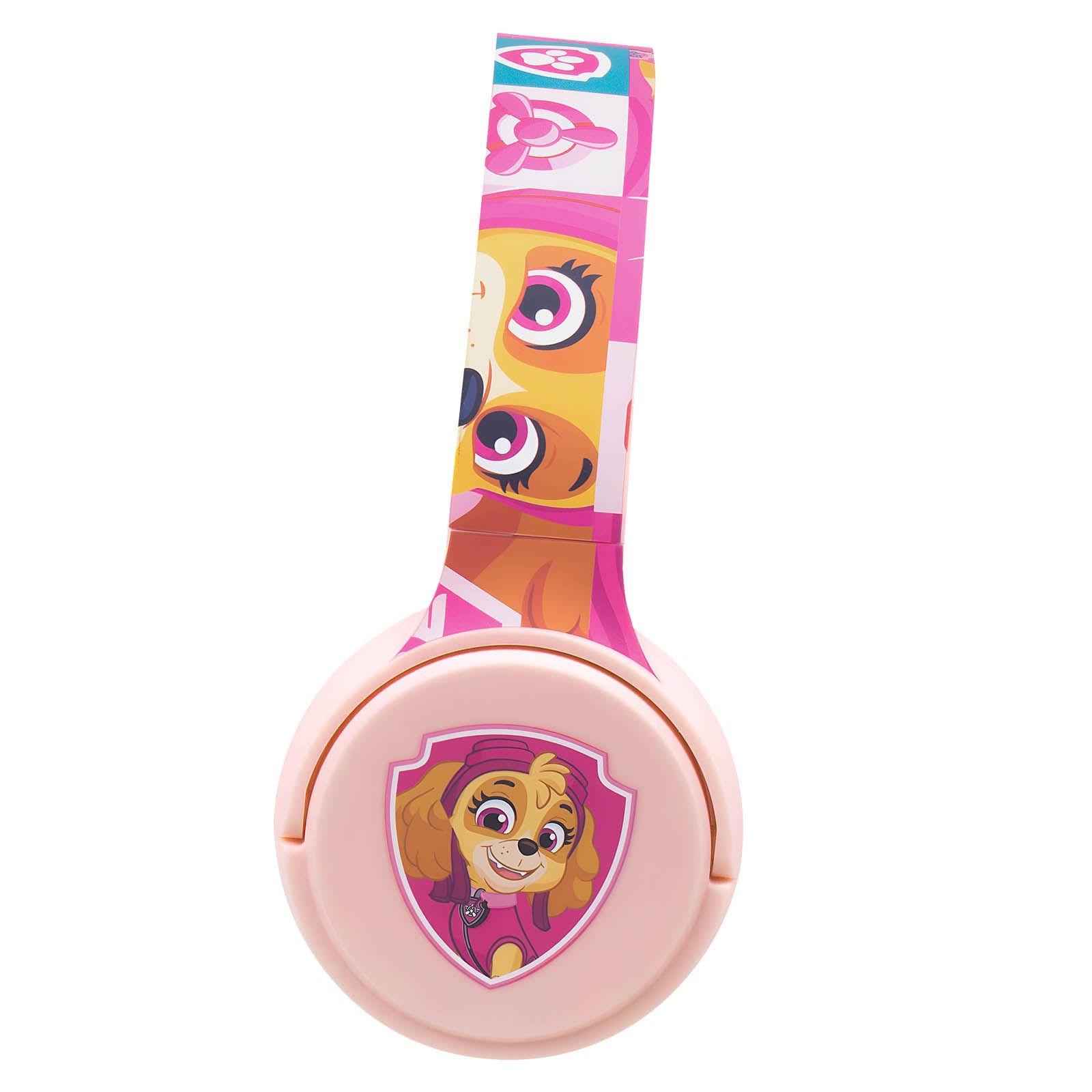 Casque Bluetooth Enfant Motif Stella Pat Patrouille Autonomie 20h Rose Forever