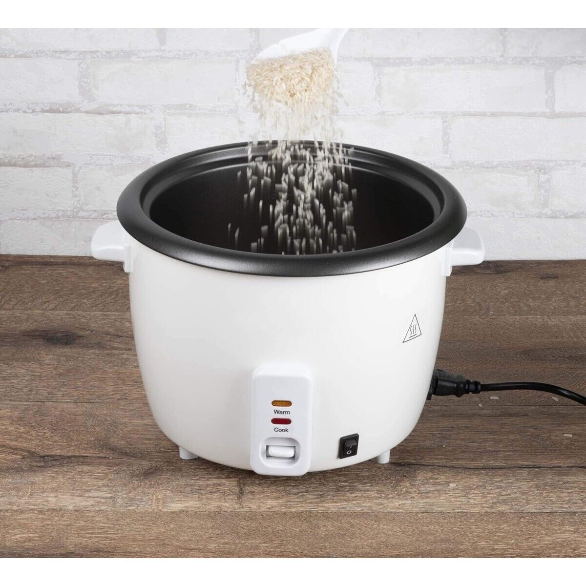 Cuiseur À Riz 1.8l 700w Cuiseur Vapeur Rice Cooker Gobelet Mesure + Spatule À Riz Alp