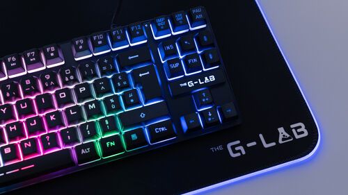 Clavier Gamer - Keyz Caesium Tkl - Rgb - Filaire - Azerty - Noir